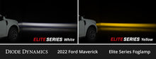 Load image into Gallery viewer, Diode Dynamics 2022+ Ford Maverick Elite Series Add-On LED Fog Light Kit Yellow