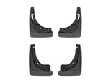 WeatherTech 20-24 Tesla Model Y No Drill Front & Rear MudFlaps - Black