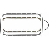 Fel-Pro 17991 Engine Oil Pan Gasket Set 18 Bolt Hole Multi Piece Gasket
