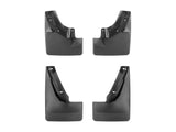 WeatherTech 23-24 Cadillac Escalade-V (Incl. ESV) Front & Rear No Drill MudFlaps - Black