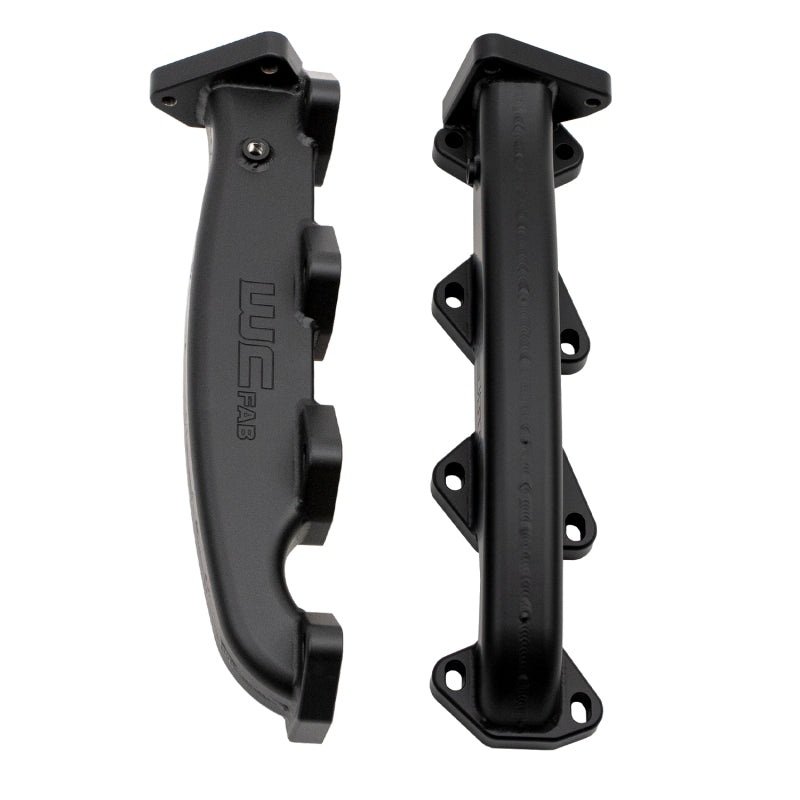 Wehrli 01-04 Duramax LB7 Billet Exhaust Manifold & SS Up Pipes w/ Gaskets and ARP Hardware