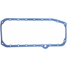 Load image into Gallery viewer, Fel-Pro Cheyv 267/305/350 Thick Seal 1-piece w/steel core Oil Pan Gasket Set Molded Rubber