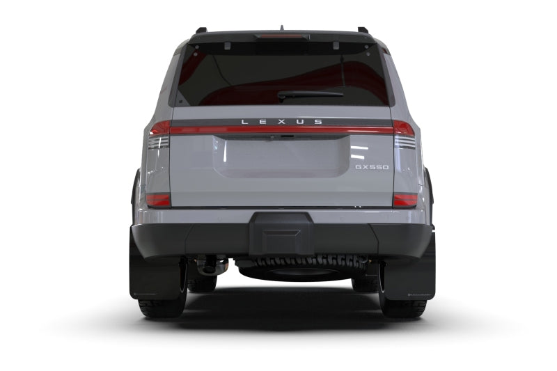 Rally Armor 24-25 Lexus GX 550 Luxury Black UR Mud Flap - Metallic Black Logo