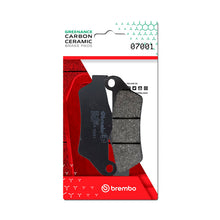 Load image into Gallery viewer, Brembo OE Aprilia Srv/Gilera Gp/Suzuki Uh/Yamaha Versity/Yamaha Yp Carbon Ceramic Brake Pad - Front