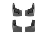 WeatherTech 2024 Subaru Crosstrek (Wilderness ONLY) No Drill Front & Rear MudFlaps - Black