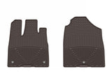 WeatherTech 23-25 Honda Pilot Front All-Weather Floor Mats - Cocoa
