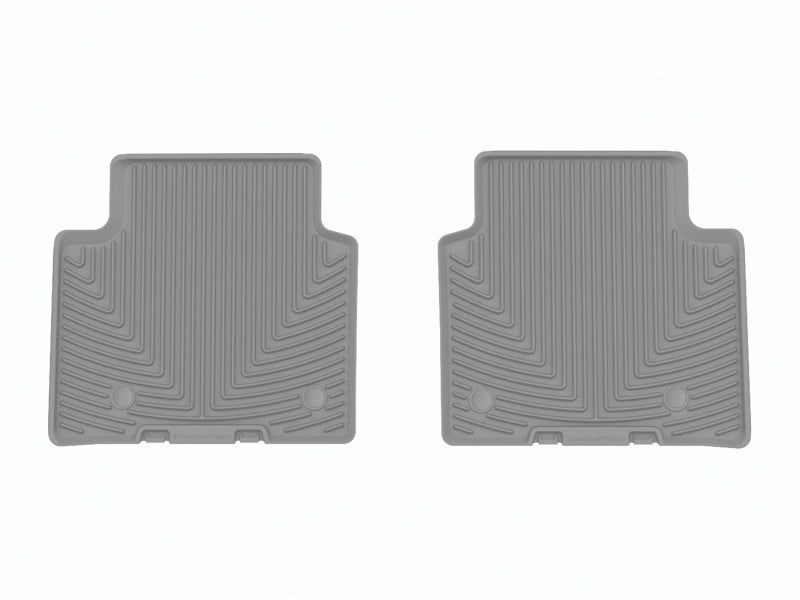 WeatherTech 22-23 Jeep Grand Cherokee WL (Incl. 2022 4xe) Rear Rubber Mats - Grey