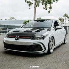 Load image into Gallery viewer, Seibon 2022-2023 Volkswagen Golf GTI/R DV-Style Carbon Fiber Hood