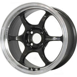 Advan RG-D2 15X8.0 / +35 / 4x100 / Machining and Black Gunmetallic