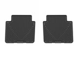 WeatherTech 23-24 Mazda CX-50 Rear All-Weather Floor Mats - Black