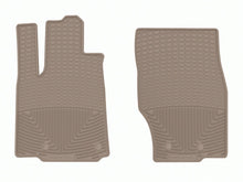 Load image into Gallery viewer, WeatherTech 22-23 Jeep Grand Cherokee WL (Incl. 2022 4xe) Front Rubber Mats - Tan