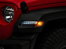 Load image into Gallery viewer, Raxiom 18-23 Jeep Wrangler JL Sport Axial Series SEQL LED Parking/Turn Signal Lights- Smoked