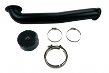 Load image into Gallery viewer, Wehrli GMC/Chevrolet LLY/LBZ/LMM Duramax 6.6L w S400 Single Turbo 3in Down Pipe - Black
