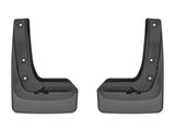 WeatherTech 20-24 Toyota Highlander (Incl. Hybrid) No Drill Front MudFlaps - Black