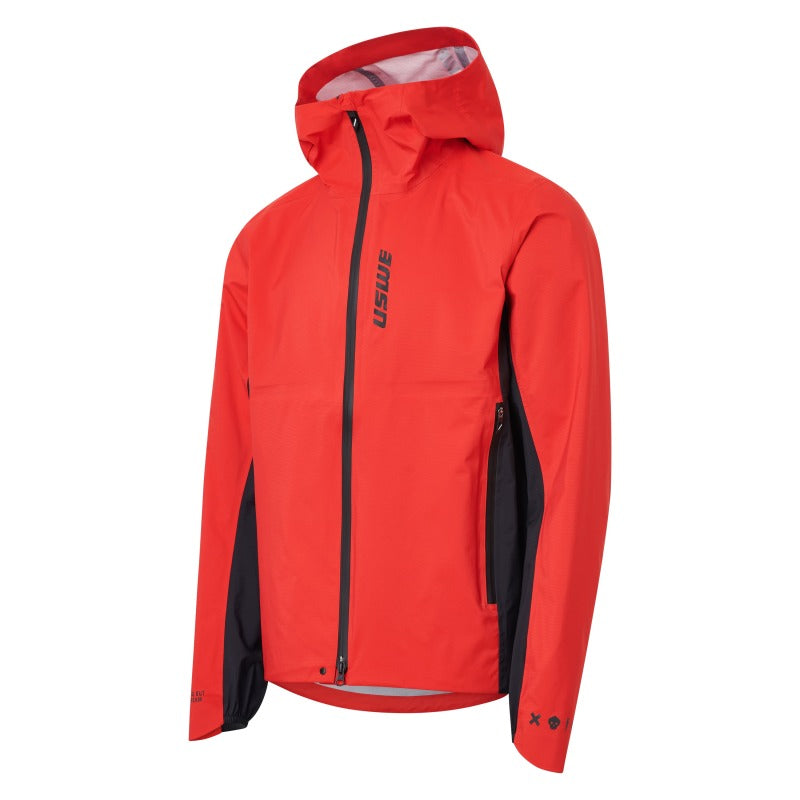 USWE Waterproof  MTB Jacket Flame Red - XS