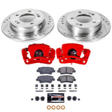 Power Stop 14-16 Kia Soul Rear Z23 Evolution Kit w/Calipers