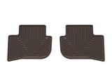 WeatherTech 22-24 Toyota Corolla Cross AWD/FWD Rear All-Weather Floor Mats - Cocoa