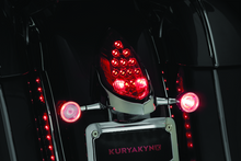 Load image into Gallery viewer, Kuryakyn Rear Turn Signal & License Plate Mount Indian Chrome