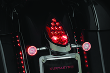 Load image into Gallery viewer, Kuryakyn Rear Turn Signal & License Plate Mount Indian Chrome