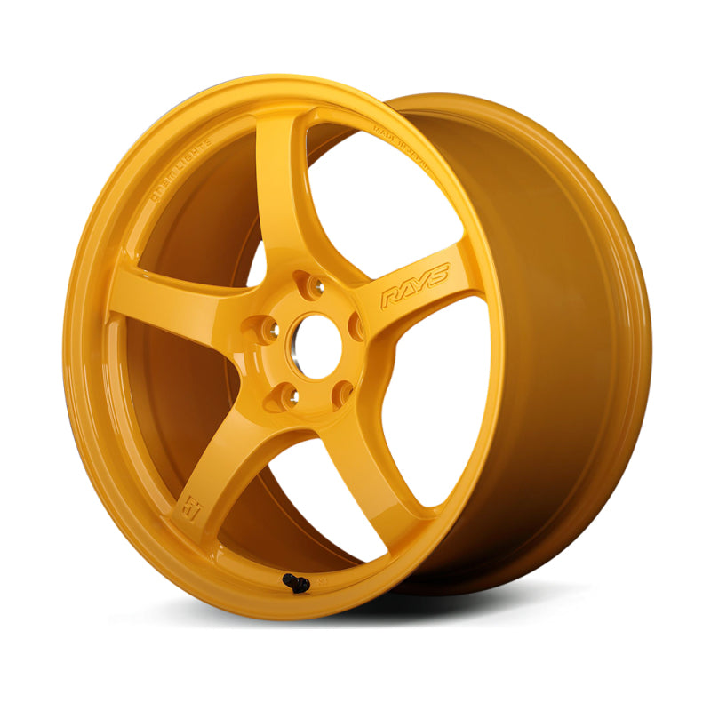 Gram Lights 57CR 18x10.5 +22 5x114.3 Mach Yellow