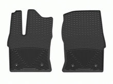 Load image into Gallery viewer, WeatherTech 22-23 Toyota Tundra (Incl. 2022 Tundra Hybrid) Front Rubber Mats - Black