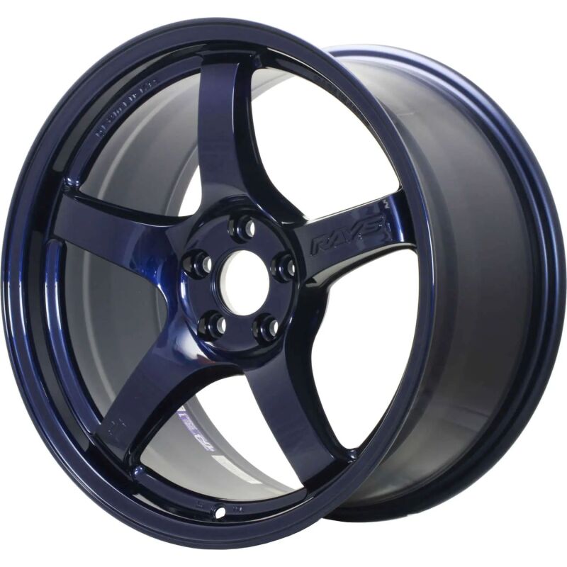 Gram Lights 57CR 18x935 +22 5x114.3 Eternal Blue Pearl Wheel