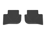 WeatherTech 22-24 Toyota Corolla Cross AWD/FWD Rear All-Weather Floor Mats - Black