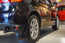 Load image into Gallery viewer, Rally Armor 10-19 Mitsubishi Outlander Sport/ASX/RVR Black UR Mud Flap w/ Grey Logo