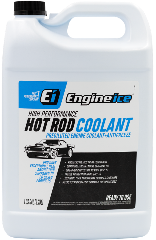 Engine Ice Hot Rod Coolant + Antifreeze Performance Automotive - 1 Gallon