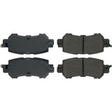 Centric C-TEK Semi-Metallic Brake Pads w/Shims - Front