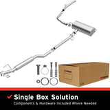 BRExhaust 17-20 Toyota Sienna 3.5L Direct-Fit Replacement Exhaust System