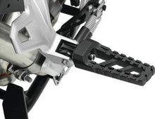 Load image into Gallery viewer, Kuryakyn Footpeg Adpt Rear Sat Blk Bmw