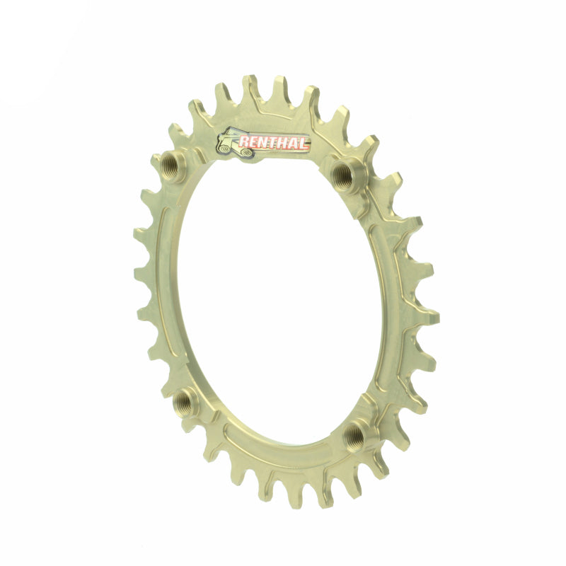 Renthal 1XR Chainring 104 mm. BCD 30T - Hard Anodized Aluminum Gold