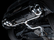 Load image into Gallery viewer, AWE MK8 Volkswagen Golf R 3in Track Edition Quad Exhaust - Chrome Silver Tips