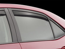 Load image into Gallery viewer, WeatherTech 14-19 Toyota Corolla (Incl. iM) Rear Side Window Deflectors - Dark Smoke