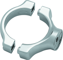 Load image into Gallery viewer, Kuryakyn Side Mount License Plate Holder Clamp 14-Up Yamaha Bolt Chrome