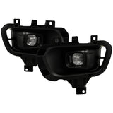 Spyder 19-23 Ford Ranger Full LED OEM Style Fog Lights w/ Switch - Clear (FL-FR19-LED-C)
