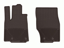 Load image into Gallery viewer, WeatherTech 22-23 Jeep Grand Cherokee WL (Incl. 2022 4xe) Front Rubber Mats - Cocoa