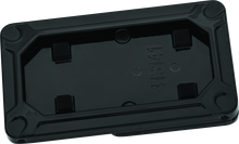 Load image into Gallery viewer, Kuryakyn Nova Side Mount License Plate Frame Gloss Black