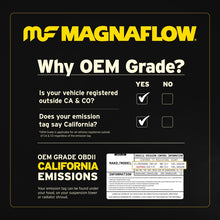 Load image into Gallery viewer, MagnaFlow 16-20 Honda Civic L4 2.0L OEM Underbody Single Direct-Fit Catalytic Converter