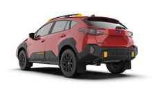 Load image into Gallery viewer, Rally Armor 24-25 Subaru Crosstrek (Wilderness Only) Black UR Mudflap W/Wild-Orange Logo No Drill Re