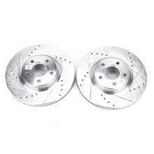 Load image into Gallery viewer, Power Stop 13-18 Ford C-Max Front Evolution Drilled & Slotted Rotors - Pair