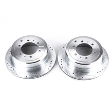 Load image into Gallery viewer, Power Stop 96-97 Lexus LX450 Rear Evolution Drilled & Slotted Rotors - Pair