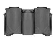 Load image into Gallery viewer, WeatherTech 2017+ Nissan Titan / Titan XD Rear FloorLiner - Black (Crew Cab; Fits Both Vinyl/Carpet)