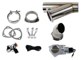 Granatelli 2.25in Stainless Steel Electronic Exhaust Cutout