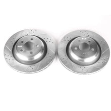 Load image into Gallery viewer, Power Stop 05-10 Chrysler 300 Rear Evolution Drilled & Slotted Rotors - Pair