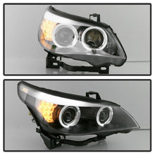 Load image into Gallery viewer, Spyder 08-10 BMW 5-Series E60 (HID Models Only) Projector Headlights - Black PRO-YD-BMWE6008-HID-BK