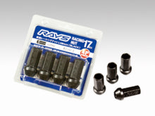 Load image into Gallery viewer, Rays 17 Hex L48 Racing Nut 12x1.25 - Black (4 Pieces)