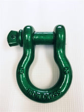 Load image into Gallery viewer, Iron Cross 3/4in D-Ring Shackle - Candy Green