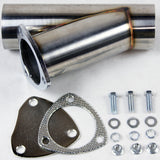 Granatelli 2.25in Stainless Steel Manual Exhaust Cutout